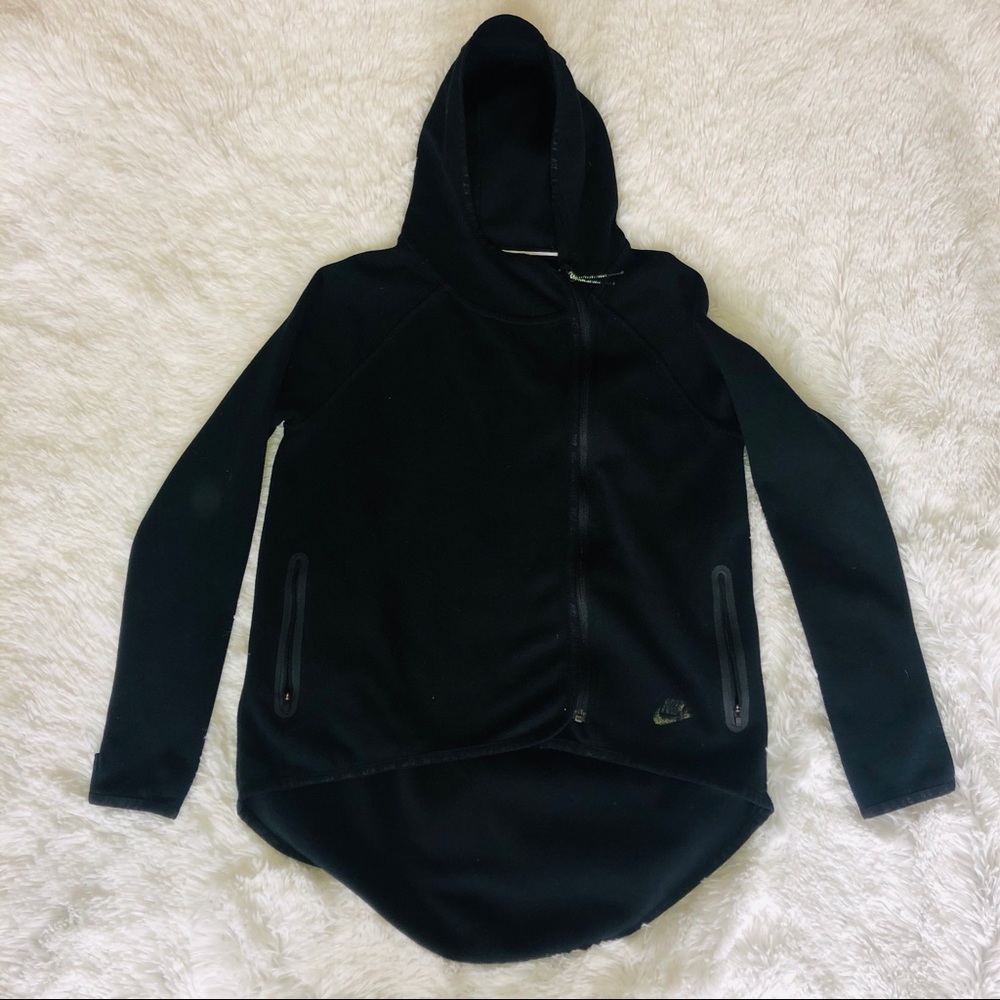 Nike hooded side zip jacket Size Small